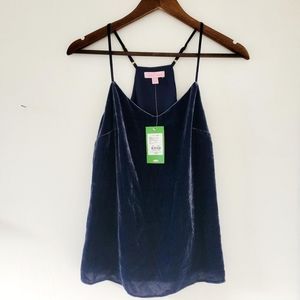 Lilly Pulitzer Suede Top